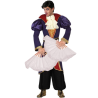 Disfraz de Locomia Morado adulto