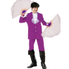 Disfraz de Locomia Morado Chaqueta adulto