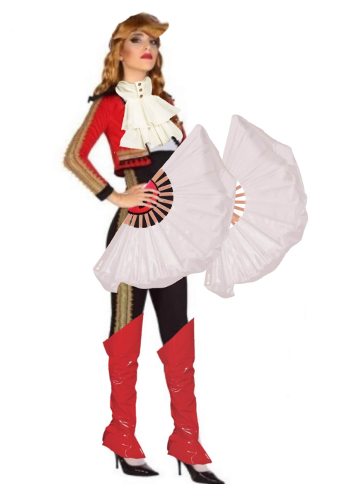 Disfraz de Locomia Rojo Torera Mujer
