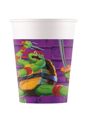 Vasos Tortugas Ninja 6 Unid
