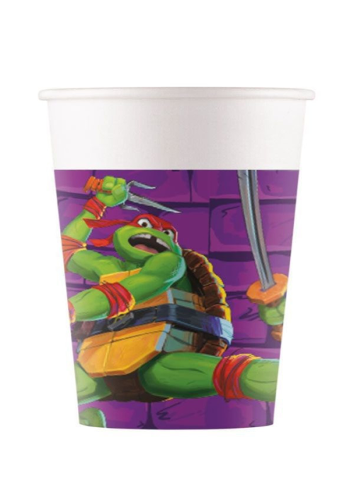 Vasos Tortugas Ninja 6 Unid