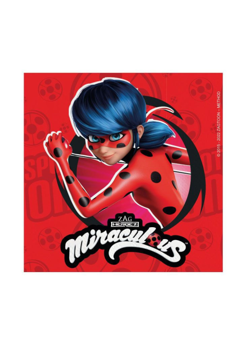 Servilletas Lady Bug 20Unid