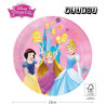 Platos Princesas Disney 23cm 6 Unid