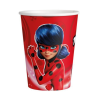 Vasos Lady Bug 8Unid