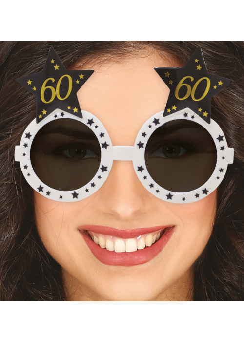 Gafas de 60 Años con estrellas