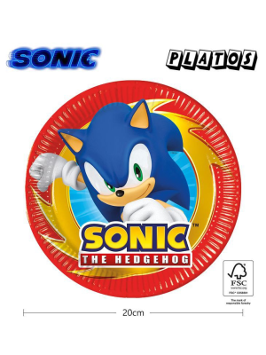 Platos Sonic 6 Unid