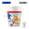 Vasos Sonic 6 Unid