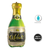 Globo Botella de Champagne Foil 46x94cm