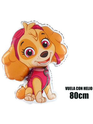 Globo Patrulla Canina Skye Metalizado 81cm