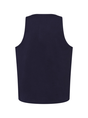 Camiseta Azul Marino Tirante Ancho Adulto