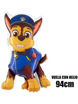 Globo Patrulla Canina Chase Metalizado 94cm