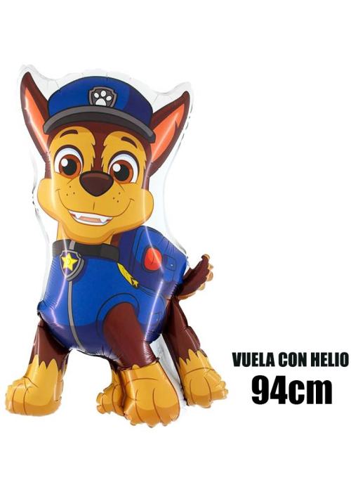 Globo Patrulla Canina Chase Metalizado 94cm