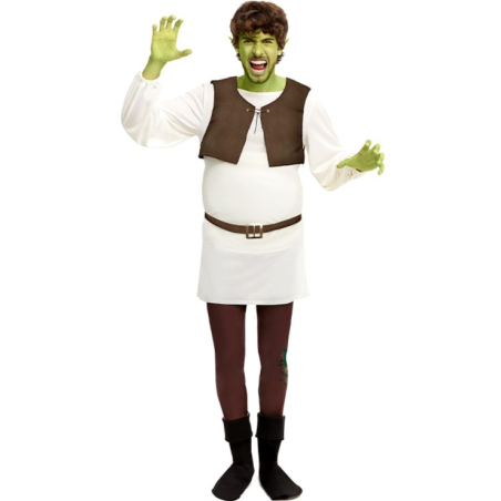Disfraz Ogro Granjero Verde Adulto
