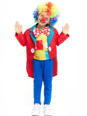 Disfraz de Payaso Colorido Infantil