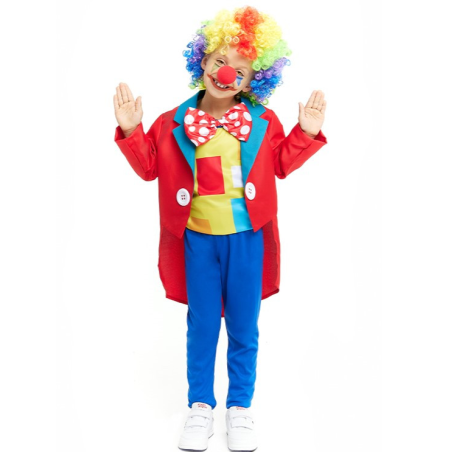 Disfraz de Payaso Colorido Infantil