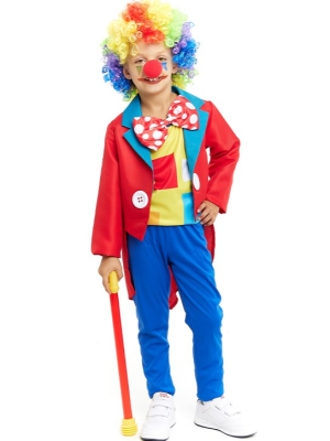 Disfraz de Payaso Colorido Infantil