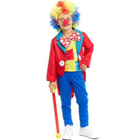 Disfraz de Payaso Colorido Infantil