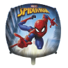 Globo Spiderman Metalizado 43cm Cuadrado