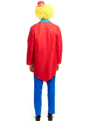 Disfraz de Payaso Colores Hombre