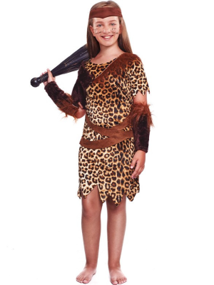 Disfraz de Troglodita Chica Infantil