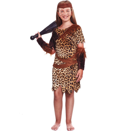 Disfraz de Troglodita Chica Infantil