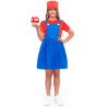 Disfraz de Fontanera Roja Infantil