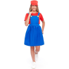 Disfraz de Fontanera Roja Infantil