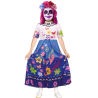 Disfraz De Calavera Mexicana Primavera Niña