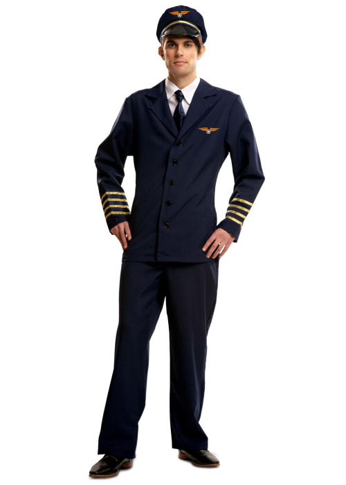 volverse loco persuadir Sala Comprar Disfraz de Piloto de AviÃ³n - Disfraces Pilotos y Azafatas Adulto