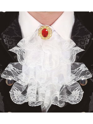 Pechera Encaje Blanca