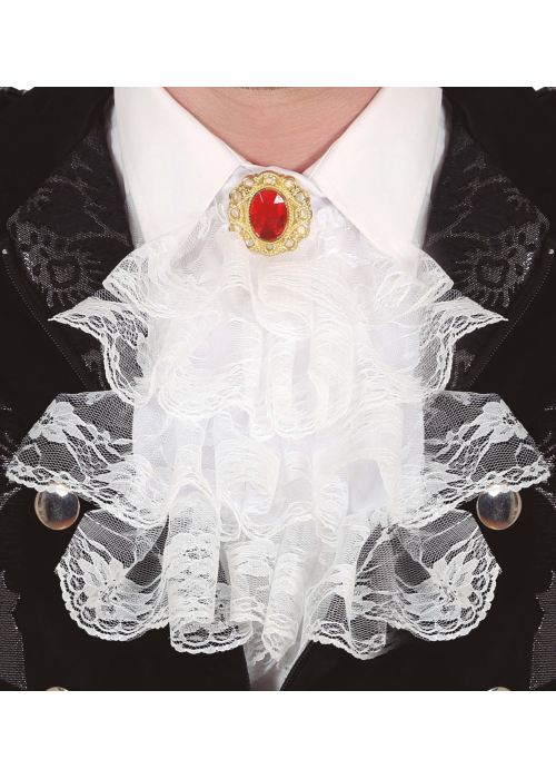 Pechera Encaje Blanca