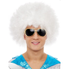 Peluca Afro Blanca