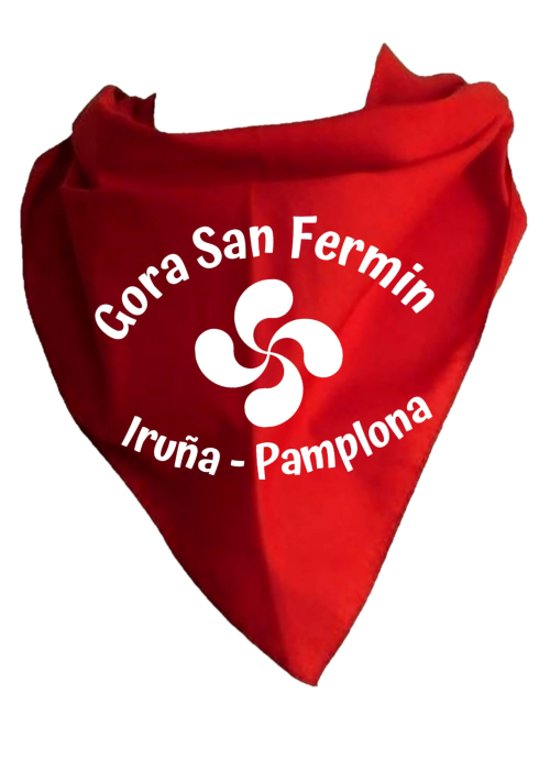 Pañuelo San Fermin Lauburu - Pañuelos Sanfermines