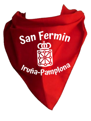 Pañuelo San Fermin Escudo - Pañuelos Sanfermines