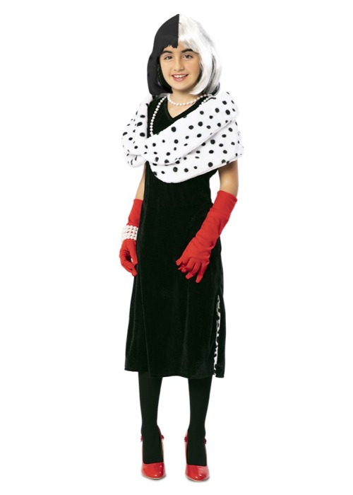 Disfraz de Cruella De Vil Infantil