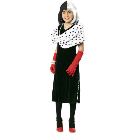 Disfraz de Cruella De Vil Infantil