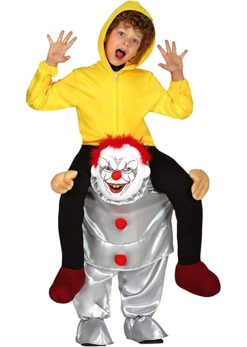 Disfraz De Payaso Asesino It A Hombros Infantil - Disfraces de Halloween Pennywise