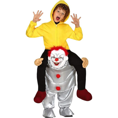 Mozorroa Clown bat bere Bizkar gainean