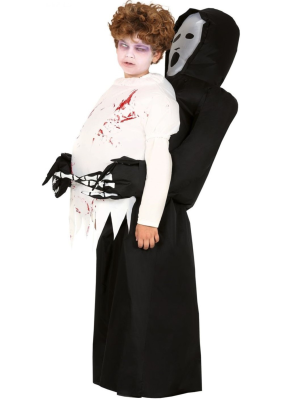 Disfraz de La Muerte hinchable Infantil