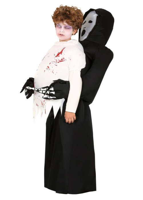 Disfraz de La Muerte hinchable Infantil