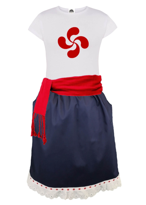Conjunto Arrantzale Lauburu Mujer - Trajes regionales Vascos