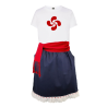 Conjunto Arrantzale Lauburu Niña - Trajes regionales Vascos