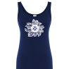 Camiseta Eguzkilore Lauburu Tirantes Azul