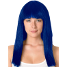 Peluca Melena Cleopatra Azul - Pelucas