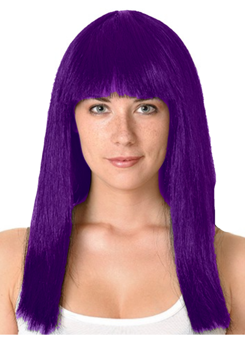 Perruca Cabellera Fúcsia
