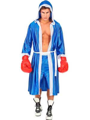 Disfraz de Boxeador Azul - Disfraces de Deporte para Hombre