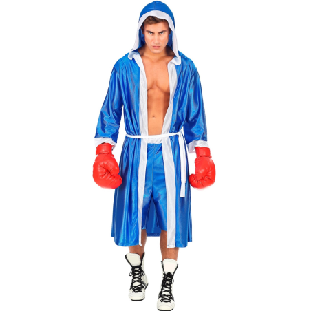 Disfraz de Boxeador Azul - Disfraces de Deporte para Hombre