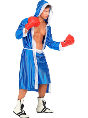 Disfraz de Boxeador Azul - Disfraces de Deporte para Hombre