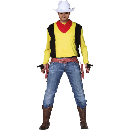 Disfraz de Vaquero Lucky Luke - Disfraces de Cine y Tv para Hombre