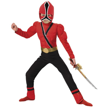 Disfraz de Power Ranger Rojo Infantil